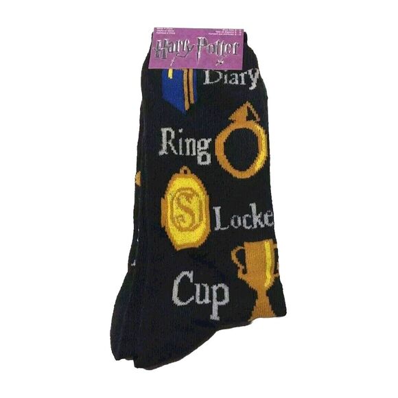 New HARRY POTTER Unisex Size 6-12 Socks Magical Loot Crate Exclusive Collectible - Picture 1 of 7